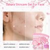 Skincare Set for Teenage Girls, Japan-Sakura Skin Care Products Set, Skin Care Sets & Kits, Cleanser, Toner, Serum, Cream, Sleep Mask,Eye Mask,Mud Mask,Lip Mask Beauty Products Daily Face Care 24PCS