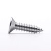 #8 x 3/4" (100 pcs) Stainless Steel Flat Head Sheet Metal Screws, Phillips Drive Wood Screws, 304 Stainless Steel 18-8, Self Tapping Screws