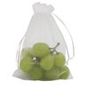Wudygirl 100pcs 5X7 Inches White Organza Bag Christmas Drawstring Pouches Party Wedding Favor Gift Bags(White 5x7)