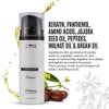 SOBE LUXE - Lock'n Prolong Keratin Infusion | with Keratin, Panthenol, Amino Acids, Jojoba Seed Oil, Peptides, Walnut Oil & Argan Oil - 4.4 Oz