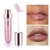 Easilydays Clear Shimmer Lip Gloss for Women, Long Lasting High Shine Shimmer Liquid Lipstick, Flash Pearl Colored Lip Oil Polarized Lip Stain, Shimmery Finish Waterproof Lip Glaze for Women, 02