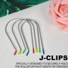 Hot Curler Clips Replacement Hot Roller Clips Rollers Securing Pins Fits 1.375inch, 1.5inch,1.75inch, 2inch Hot Rollers Curlers