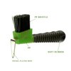 BOTH WINNERS Sturdy Horse Hoof Pick Brush with Soft Touch Handle (Neon Green)
