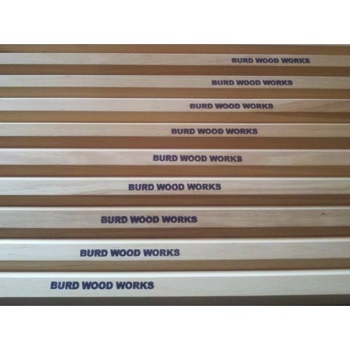 Burd Wood Works Hickory Lacrosse Defense Shaft