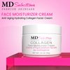 MD Selections Collagen Facial Cream, Face Moisturizer Cream for Dry Skin Vegan Anti Aging Crème d' hydratation faciale au collagène, Collagen Face Cream, 2 fl oz