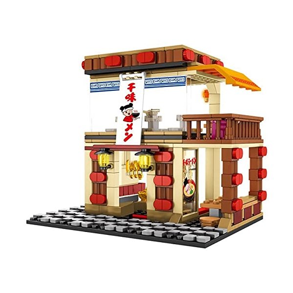 General Jim's Japanese Restaurant Urban Dining Experience Building Building Blocks Modular City Set