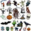 Ooopsiun Halloween Temporary Tattoos for Kids - 100 styles Scary Halloween Tattoos Stickers Party Favors Decorations for Boys Gilrs