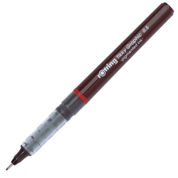 rOtring Tikky Graphic 0.5mm Technical Drawing Fiber Pen (1904756)