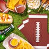 100pcs Football Paper Napkins, Football Party Guest Napkins, 3-Ply Sports Party Disposable Hand Towels Napkins, Football Theme Party Towel for Football Birthday Party Favors
