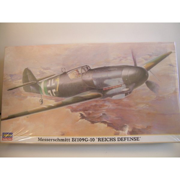 Hasegawa Models---German WW II Messerschmitt Bf 109G-10 "Reichs Defense"--Plastic Model Ki