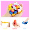 JOYIN 28 Pack Valentines Day Gift Cards with Kawaii Mochi Squishy Toys, Sea Animals Mochi Squeeze Toys, Stress Relief Fidget Toys for Kids Valentine Classroom Exchange, Party Favors Prizes