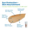 Waxhead Tinted Sunscreen with Zinc Oxide (Sheer Medium Tint) - Tinted Mineral Sunscreen, BB Cream Tinted Moisturizer with SPF 31, Bloqueador Solar Facial (4oz)