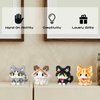 Scosloo Micro Mini Building Blocks Cat Series, Animals Model Toy Party Favors for Kids, Creative Building Blocks, Birthday Gift for Boy Girl Ages 6-12+ (Ragdoll)