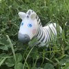 HABA Little Friends Zebra - 4" Chunky Plastic Zoo Animal Toy Figure