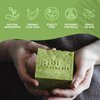 GIBI Aloe Vera Soap Bar - 7.06 Oz Moisturizing Aloe Vera Soap for Face & Body - Cleanses, Hydrates & Soothes Skin - Pure Natural Aloe Vera Bar Soap for All Skin Types