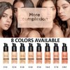 Foundation Full Coverage Liquid Foundation Cream - Lightweight Concealer - Suitable for All Skin Types (cheese 03)