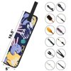 Beautyflier Universal Curling Iron Travel Case, Canvas Heat-Resistant Curling & Flat Iron Holder Travel Case, Hot Curling Iron Holder for Hair Tools Travel Bag or Daily Use (Color Graffiti)