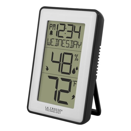 La Crosse Technology 308-1911 Indoor Temperature Station with Humidity Alerts