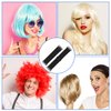 PEUTIER Adjustable Elastic Band for Wigs, 1.18 Inch Wig Elastic Band Non-Skid Adjustable Wig Grip Band Straps for Glueless, Wig Band Edge Wrap for Hair Styling (Black)
