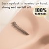 Embagol 3 Lash Layers Lash Mannequin Head For Eyelash Extension, Lash Extension Practice Face for Beginners Reusable Makeup Massage Training Supplies