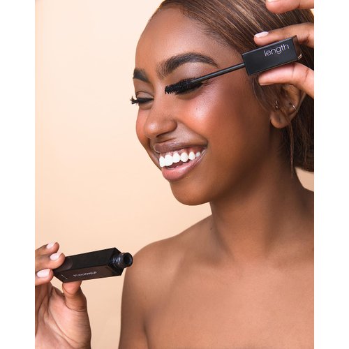 STUDIOMAKEUP Lengthening Mascara – – Long-Lasting Black Mascara to Separate, Define, & Lift - Fortifying Lash Mascara for Sensitive Eyes – Fade-Proof & Smudge Proof Mascara (0.24 oz)