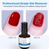 LOUINSTIC Gel Nail Remover - Quick Gel Nail Polish Remover, 3-5 Minutes Gel Remover for Nails removedor de gel