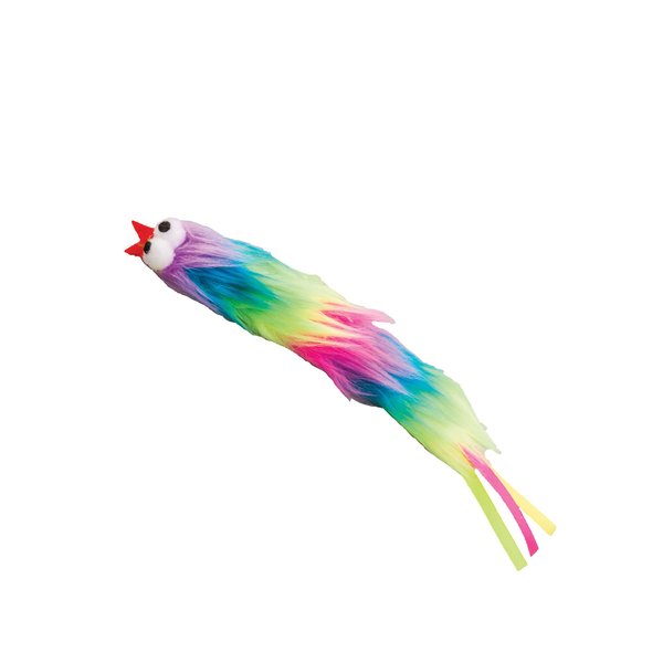 SPOT Ethical Pets Tie Dye Plush Cat Toy, 5", Assorted (52043)