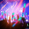 SHQDD 28 PCS Glow Sticks Bulk, New Year Party Favors, Foam Glow Sticks with 3 Modes Colorful Flashing, Glow in The Dark Party Supplies, LED Glow Sticks for Wedding, Raves, Concert, Camping, Carnival