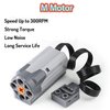 9-in-1 Technic-Motor-Kit Compatible with Lego, Power Functions Motor Set with M & L Motors, Remote Control, IR Receiver, AA Battery Box for STEM Project Moc Building Blocks