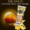 AICHUN BEAUTY Peel-Off Facial Mask Deep Cleansing Oil & Dirt Pores Face Skin Recover Vitamin A & E 120ml/4.05fl.oz (24K GOLD CAVIAR PEEL-OFF MASK)