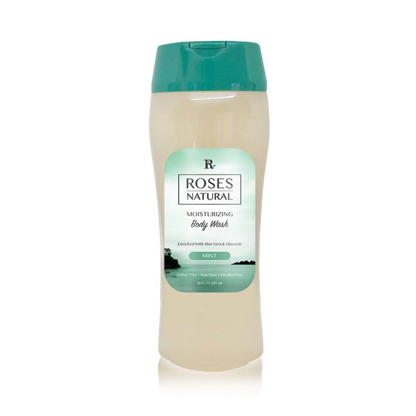 Roses Natural Moisturizing Body Wash 20oz