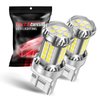 Torchbeam 7440 7443 LED Bulbs Reverse Lights, 600% Bighter Perfect for Backup Lights, Tail Brake Parking Signal Lights, DRL, T20 7441 7444 LED Bulb with 6000K Xenon White, Pack of 2