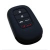 REPROTECTING Silicone Rubber Key Fob Cover Compatible with 2022 2023 2024 Honda Accord Civic CR-V Sport SI EX EX-L Touring (Black/Black, 4 Buttons)