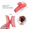 10 Colors 4 Inch Matte Nonslip Hair Claw Clips - Strong Hold Accessories for Thick and Thin Hair, Trendy Jaw Clips for Women