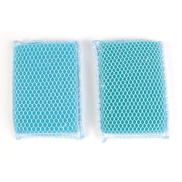 Butler Dawn Flip It Dual Sided Nylon Mesh and Cloth Kitchen Sponge, 2-pack (4 Sponges)
