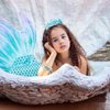 Casoty Mermaid Party Decorations, Mermaid Crown, Mermaid Party Favors for Women Girls, Seashell Mermaid Tiara, Mermaid Hair Accessories for Birthday Halloween Costume Party