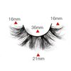 5 Pairs 8D Faux Mink False Eyelashes Dramatic Volume Fuffy Lashes Wispy Thick Long Eye Lashes