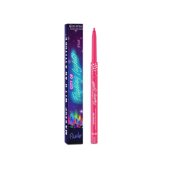 Rude - City of Flashing Lights Micro Retractable Liner - It's Lit