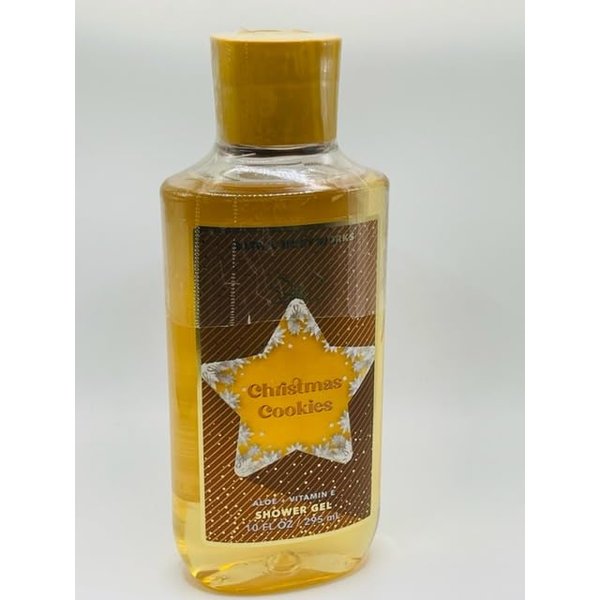 Bath Body Works Christmas Cookie Shower Gel 10 Ounce Body Wash