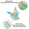 Butterfly Hair Clips, Tortoise Shell Cellulose Acetate Barrettes Claw Clips No-Slip Grip French Design Hair Jaw Clamp Small Hair Accessories for Women Girls Ladies Fashion Ponytail Holders (3 Pack)
