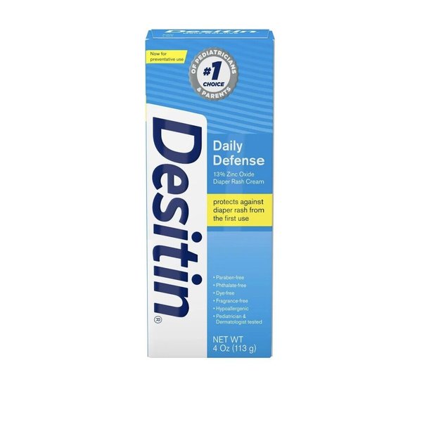 Desitin Rapid Relief Diaper Rash Ointment, Creamy 4 oz / 113 g