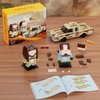 Great Lebowski Building Blocks Set with Car, Famous Crime Comedy Movies Figure Toy Models, Compatible with Lego, Suitable for Adults Fans Boys Kids, Aged 6+ (592PCS)