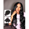 UNICE Malaysian Body Wave Human Hair Weave 3 Bundles 100% Unprocessed Virgin Human Hair Weave Sew In Human Hair Extensions Natural Color 14 16 18 inches