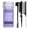 Boslance Slick Hair Wax Stick for Flyaways, Smoothing Pomade Gel for Women, Hair Gel, 2.7 fl. oz (1 wax stick + 3 Brushes)