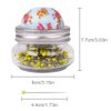 eZAKKA Pin Cushion, Sewing Pins for Sewing with Needle Pin Holder and Glass Bottle 200 Pieces Pearl Needles Quilting Pin Cushion Kit