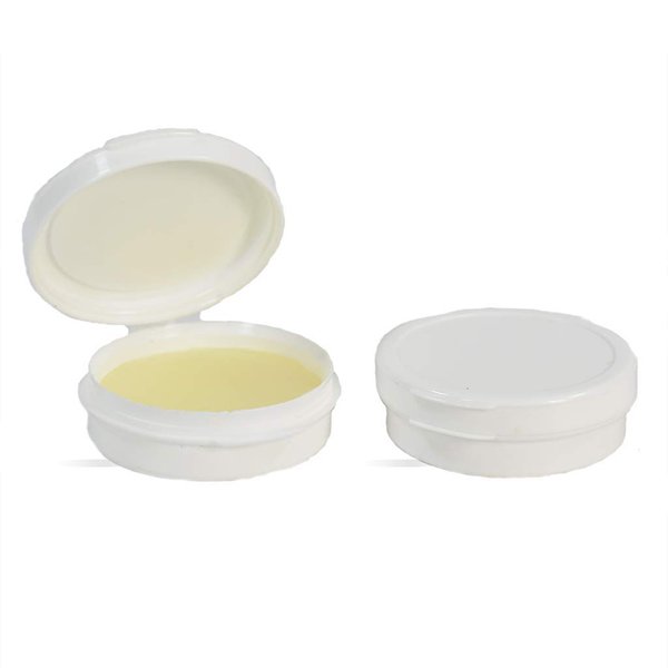Coconut Lip Balm - Chapstick in a Pot - Clear for Men, Women, Unisex, Teens, Children