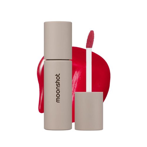 Moonshot KOREA Conscious Fit Mellow Lip Tint&Foundation Lip Stain Gift Set k-beauty (09 Red Halo)