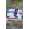 Hip Heads Performance Hair Tie Fashion Bracelets All Hair Types & Ages, Ponytail, Adults, Kids - Sports, Outdoor, Durable, Strong - No Damage - Stylish, Trendy, Patterns - 4 Pack (Hair Candy)