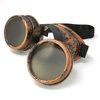 Skeleteen Steampunk Goggles Costume Accessories - Cyber Victorian Welding Glasses - 1 Piece
