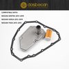 Dasbecan 31728-3JX0A Car Transmission Filter Oil Pan Gasket Set Compatible with Nissan Tiida Versa Sentra Note Suzuki Swift Chevy Spark Replaces# 31726-6A00A